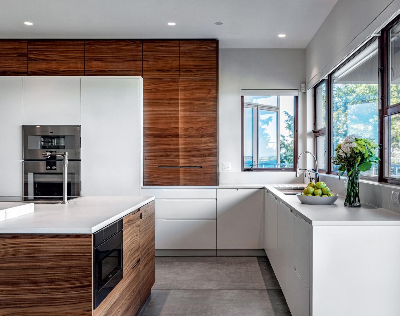Modern coastal kitchen by Divine Design Center